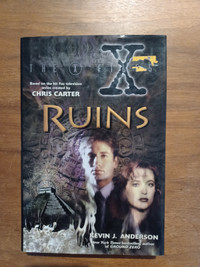 The X files Ruins hard cover novel 1996
