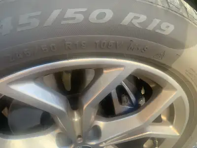 I'm selling a set of used BMW winter tires, size 245/50R19 105V M+S. These tires provided excellent...