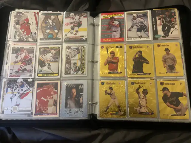 Found hockey cards 65702490422018121