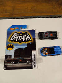 Hot Wheels Batman Batmobile 66 Walmart HTF Corgi Lot of 3
