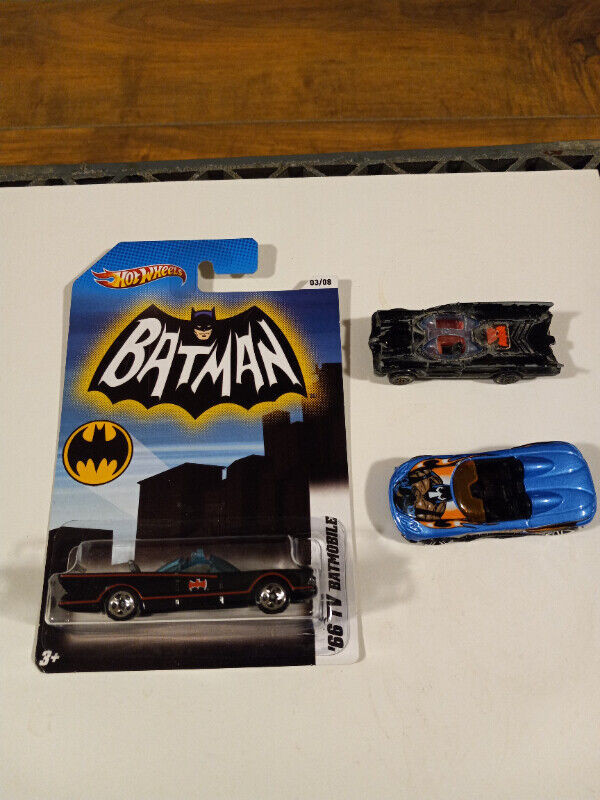 Hot Wheels Batman Batmobile 66 Walmart HTF Corgi Lot of 3 in Toys & Games in Trenton