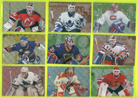 CARTE DE HOCKEY FLEER 10 Card NETMINDER SET COMPLET