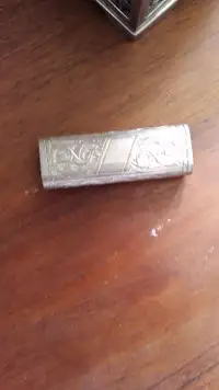 Silver lighter case