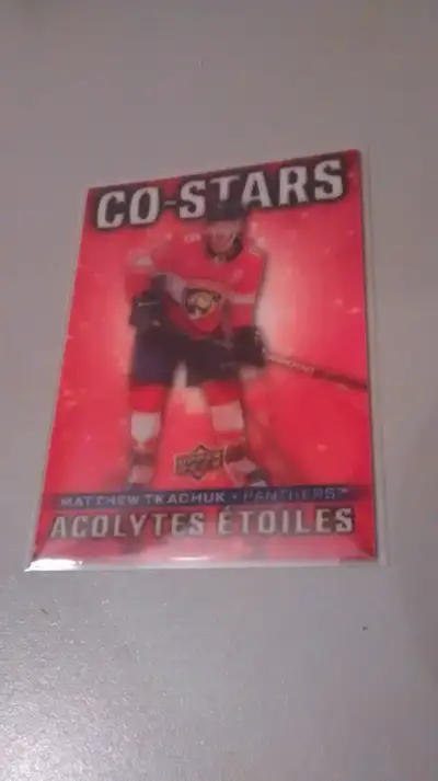 Barkov/Tkachuk CO-9 Tim Hortons CO-Stars NHL Hockey Card, View more