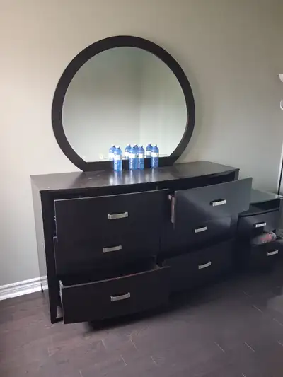Black Dresser Mirror 6 Drawer, View more