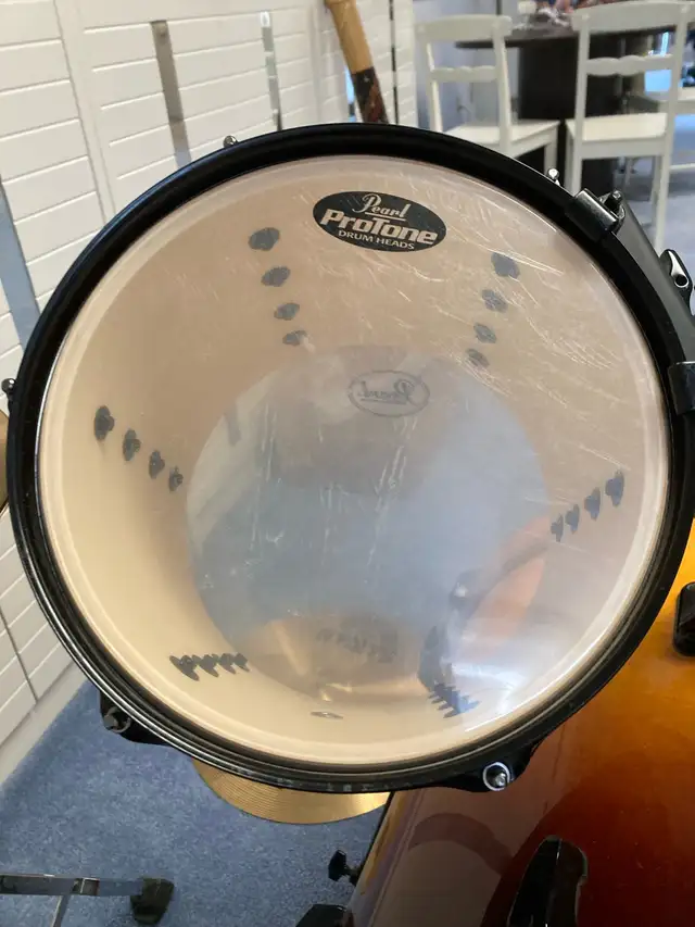 Pearl Export 5-Piece Drumset (Sunburst)  in Drums & Percussion in City of Toronto - Image 8