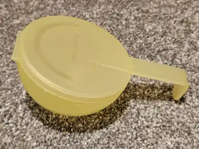 Tupperware Forget-me-Not hanging storage onion keeper, View more