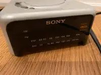 Sony Dream Machine Radio clock Alarm