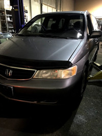 01 Honda Odyssey EX for PARTS!! Grey in color!