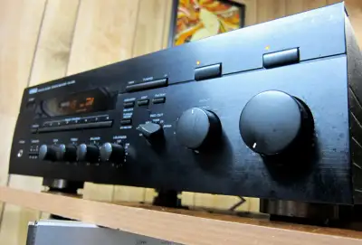 YAMAHA RX-595 STEREO RECEIVER 1995 HIGH PERFORMANCE AMPLIFIER, View more