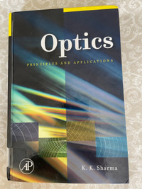Optics, Principles and Applications