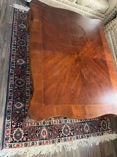 Ornate Wooden Coffee Table, View more