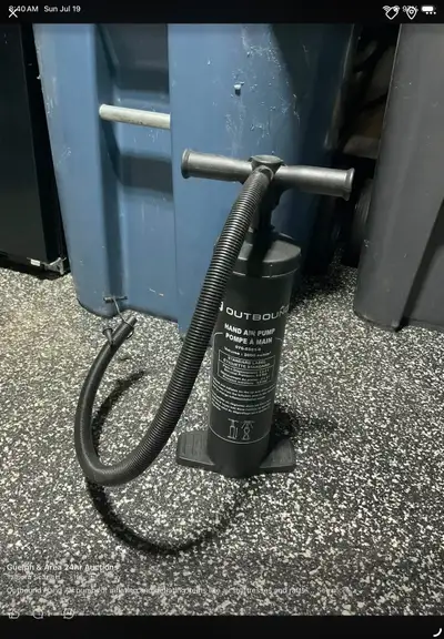 Outbound Hand Air pump for inflating and deflating items , View more