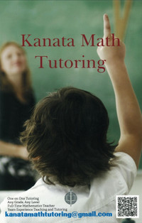 High School Math Teacher, Tutoring Math in Kanata