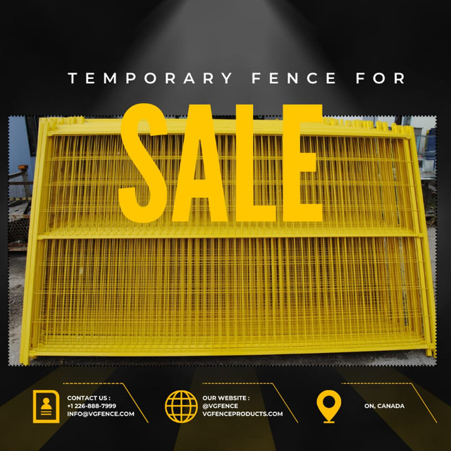 Temporary fence Heavy Duty sales in Other Business & Industrial in Kitchener / Waterloo