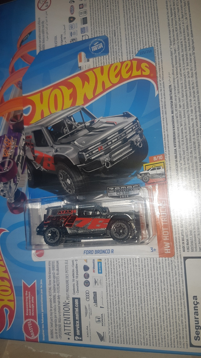 Zamac Ford Bronco R Hot Wheels Hot Trucks 2023 in Toys & Games in Guelph