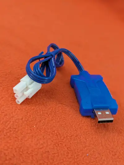 3-pin female power supply harness to USB Type A cable, View more