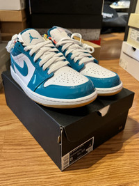 BRAND NEW SIZE 8 JORDAN 1 LOW SE CYBER TEAL