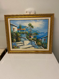 Painting (Landscape from the Mediterranean)