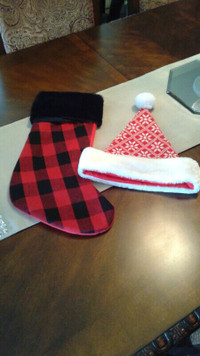 Christmas Sock and Hat