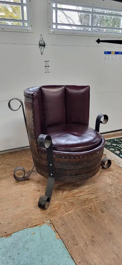 Vintage Barrel Chair, View more