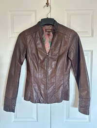 Leather Jacket (DANIER) - Women 2XS - Mint Condition