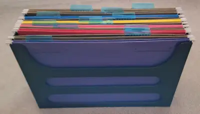 Desktop Hanging Files in a Stand, View more