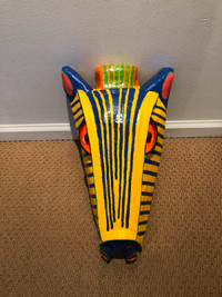 Colorful Zebra Headpiece Paper Mache