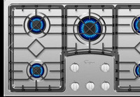 Empava 36" Gas Stove Cooktop with 5 Italy Sabaf Se