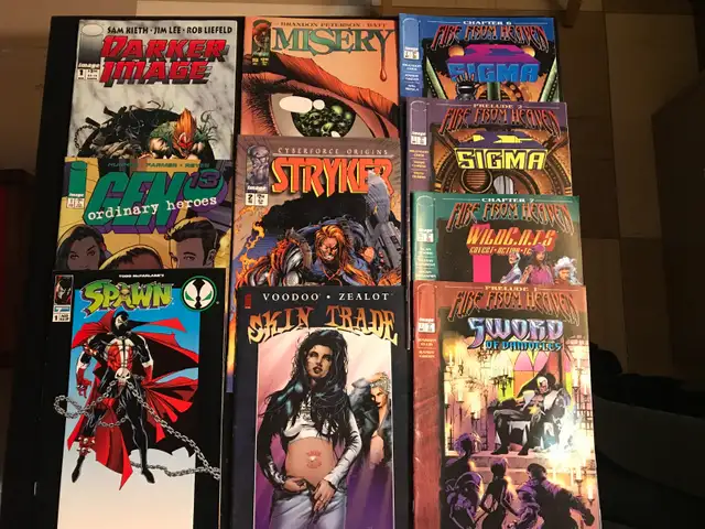 IMAGE COMICS -  VARIOUS ISSUES FROM 90S MANY COMPLETE SERIES64840216864257124