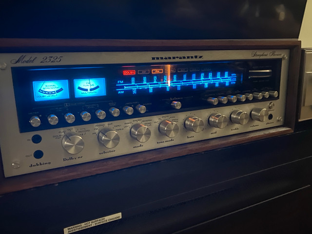 Marantz 2325 Receiver with WC 43 *Recapped in Stereo Systems & Home Theatre in City of Toronto - Image 3