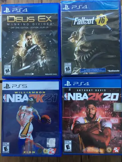 PS4 game, PS4 DEUS EX, $10, View more