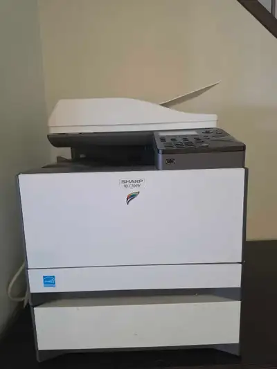 Sharp MX-C300W Colour Laser Multifunction Printer + 500-Sheet Tr, View more