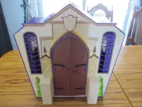 Monster High School Foldable Folding Doll House Playset Mattel