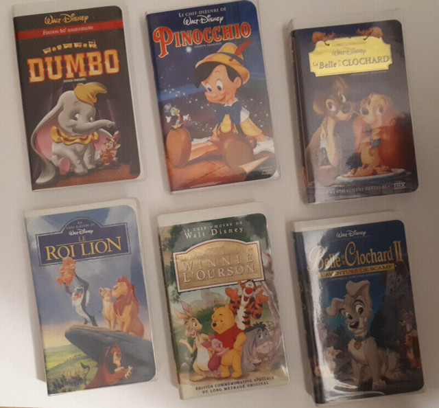 Video Disney (4) dans CD, DVD et Blu-ray  à Ville de Montréal