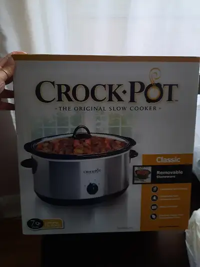 Crock Pot Slow Cooker-New, View more
