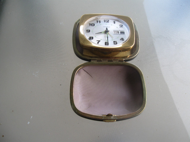 Pocket Travel Alarm Clock in Arts & Collectibles in Cornwall - Image 3