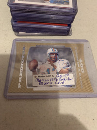 Dan Marino 1996 PREDICTOR PROMO Card Dolphins NFL Showcase 304