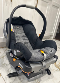 Chicco car seat with base