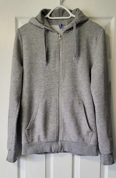 Grey Zip-up Sweater, View more