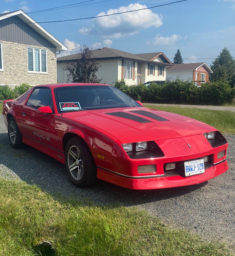 86 Iroc z Classic Cars Sudbury Kijiji