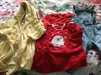 A large collection 3m -2 of baby girls clothes, View more