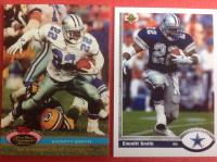 Upper Deck Topps Stadium Club Emmitt Smith Football Cards