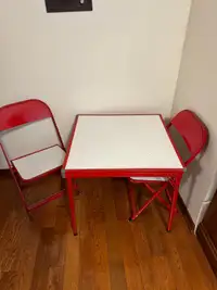 Kid’s table & chair’s