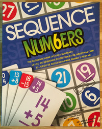 Séquence Numbers (fr.) - séquence d’addition et de soustraction.