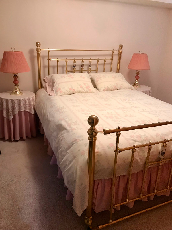Queen Brass Bed Frame for sale  