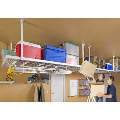 HyLoft overhead storage racks, View more