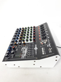 Music8 M8-MX-6 USB 8-Channel Mixing Console Interface Mixer _NEW