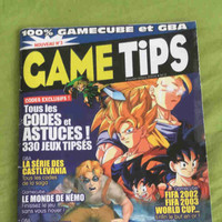 Magazine Game Tips for GameCube & GBA