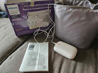 Phillips Avent Double Electric Breast Pump*missing bottles*